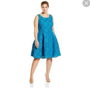 Calvin Klein Teal Plus Size Dress
